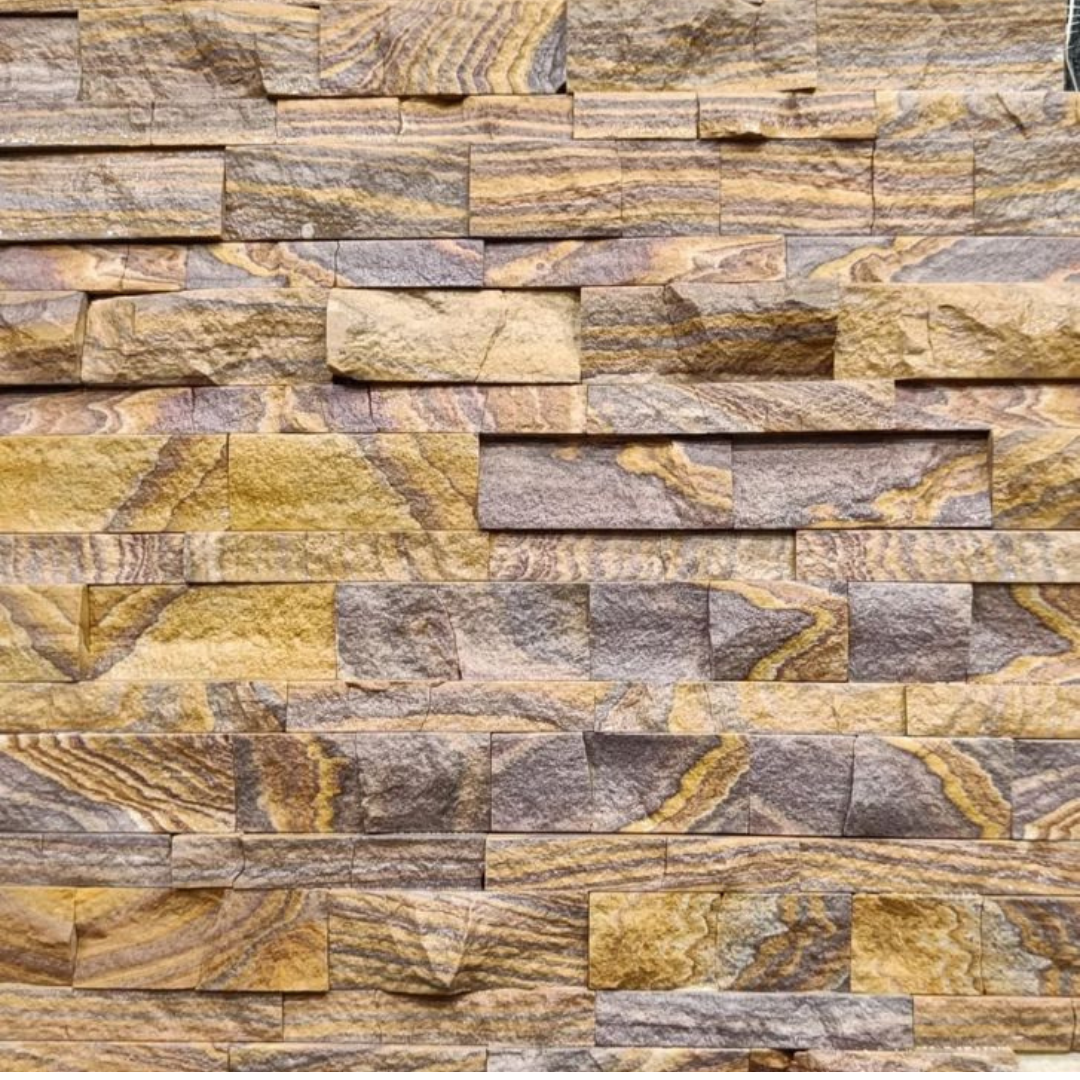 Stone Teak Wall Claddings